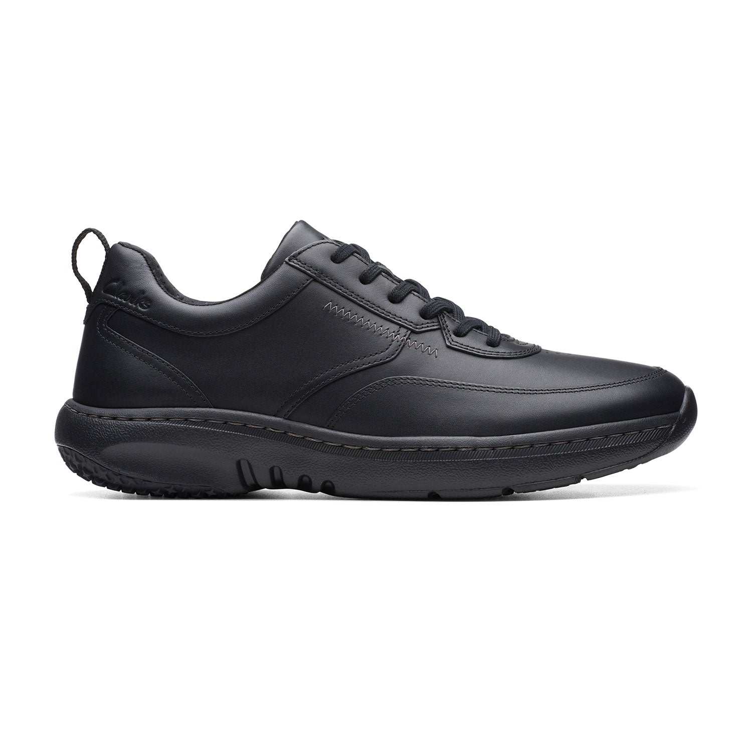 clarks pure caddy black leather