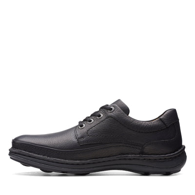 Mens - Nature Three Black Leather
