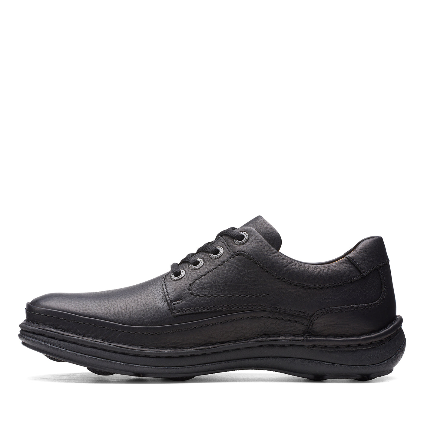 Mens - Nature Three Black Leather