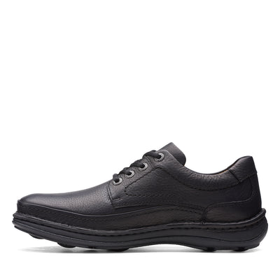Mens - Nature Three Black Leather