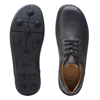 Mens - Nature Three Black Leather