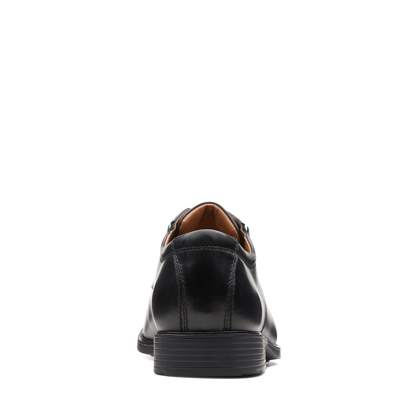 Mens - Tilden Plain Black Leather