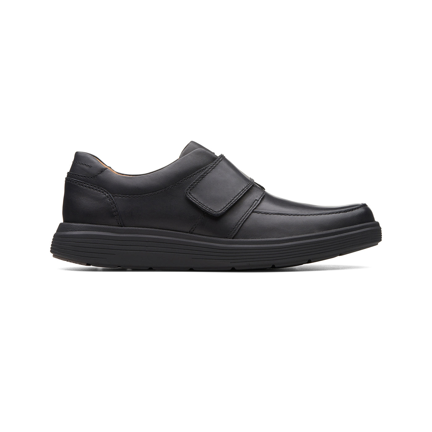 Mens - Un Abode Strap Black Leather
