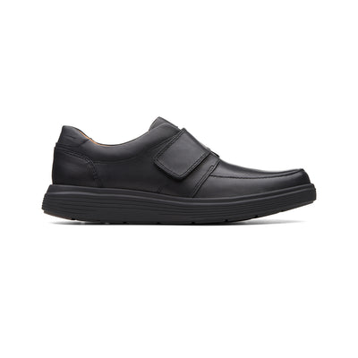 Mens - Un Abode Strap Black Leather