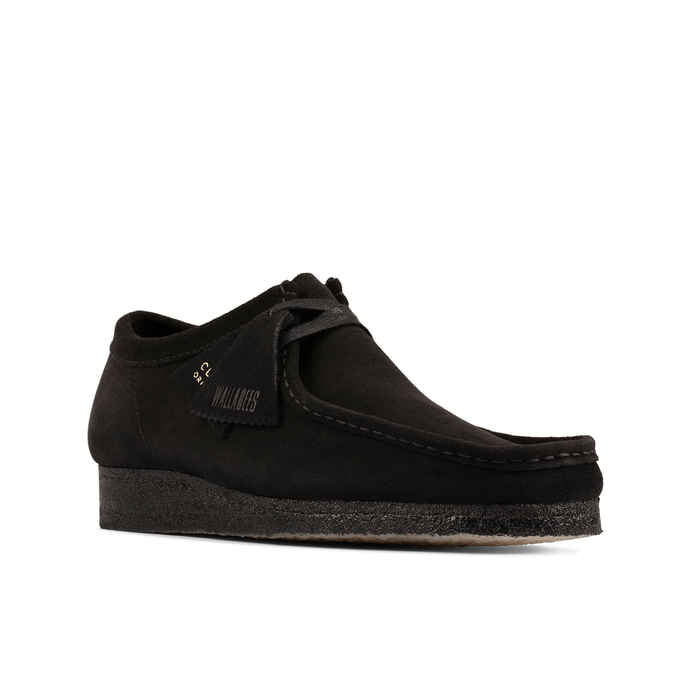 Mens - Wallabee Black Suede
