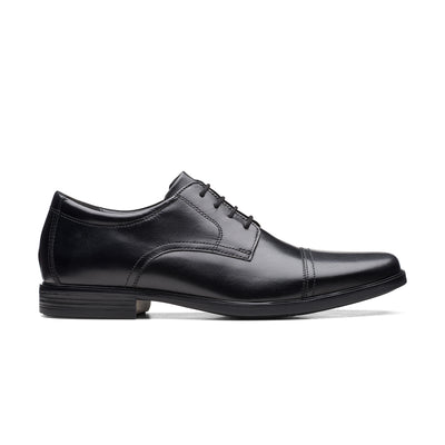 Mens - Howard Cap Black Leather