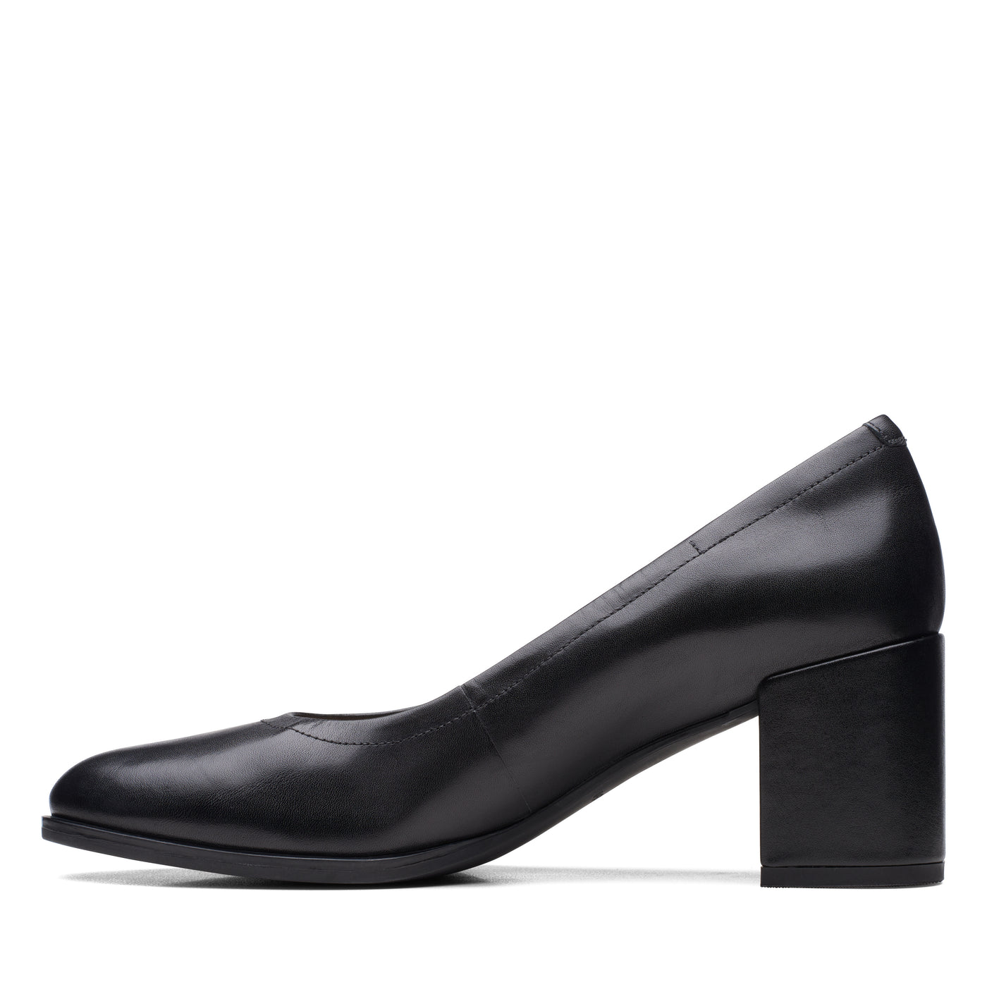 Womens Freva 55 Court Black Leather