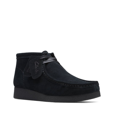 Womens - Wallabee Evo Boot Black Suede