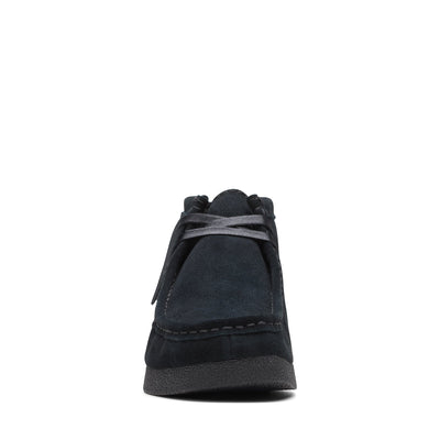 Womens - Wallabee Evo Boot Black Suede