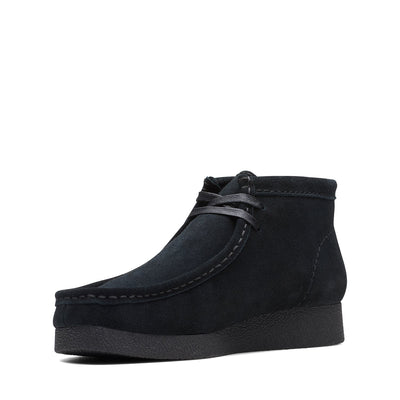 Womens - Wallabee Evo Boot Black Suede
