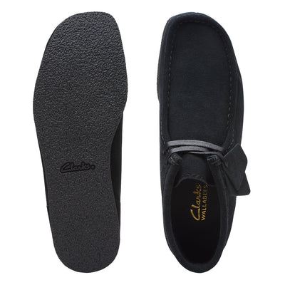 Womens - Wallabee Evo Boot Black Suede