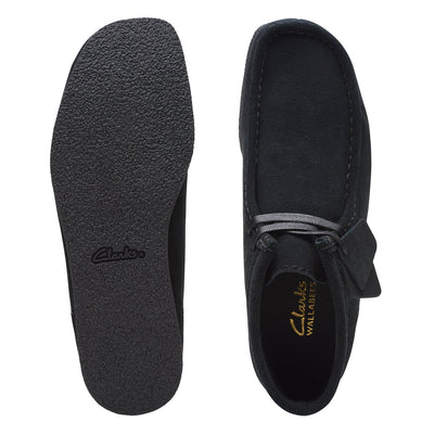 Womens - Wallabee Evo Boot Black Suede