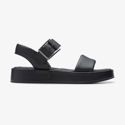 Womens - Alda Strap Black Leather