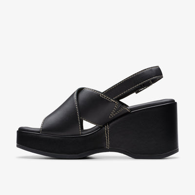 Womens - Manon Wish Black Leather