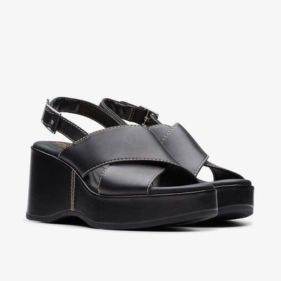 Womens - Manon Wish Black Leather