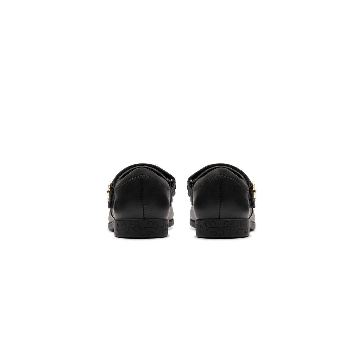 Girls - Lock Magic Kid. Black Leather