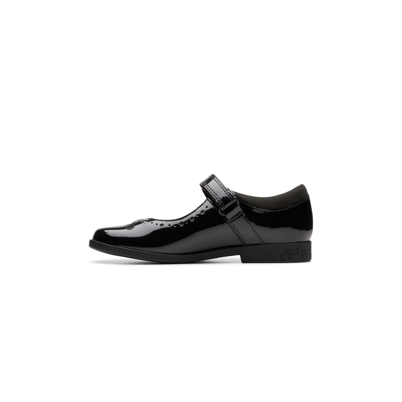 Girls- Lock Magic Kid. Black Patent
