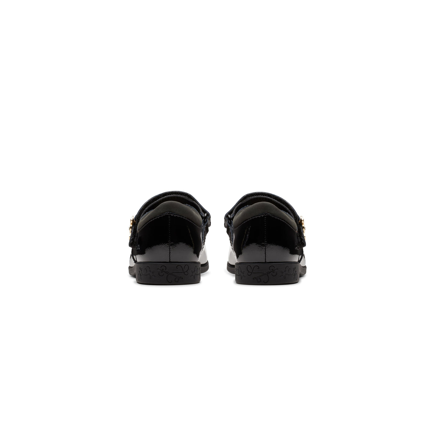 Girls- Lock Magic Kid. Black Patent
