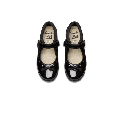 Girls - Lock Magic Kid. Black Patent