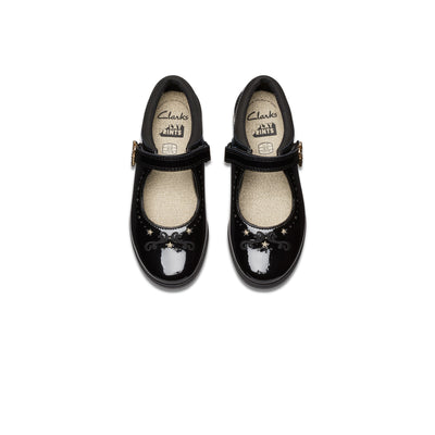 Girls- Lock Magic Kid. Black Patent