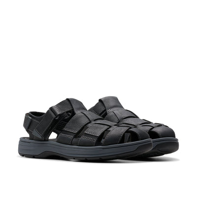 Mens - Saltway Cove Black Leather