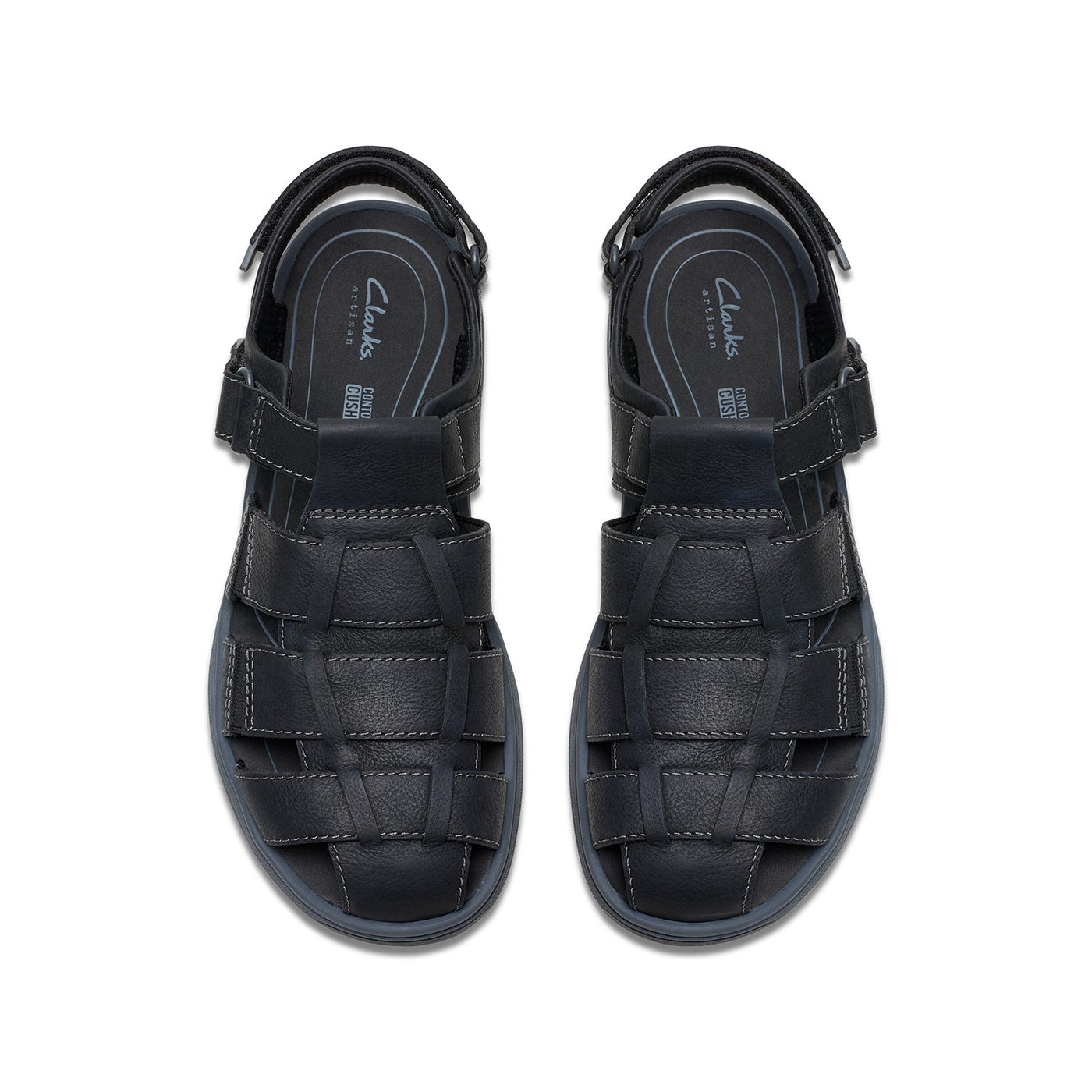 Mens - Saltway Cove Black Leather