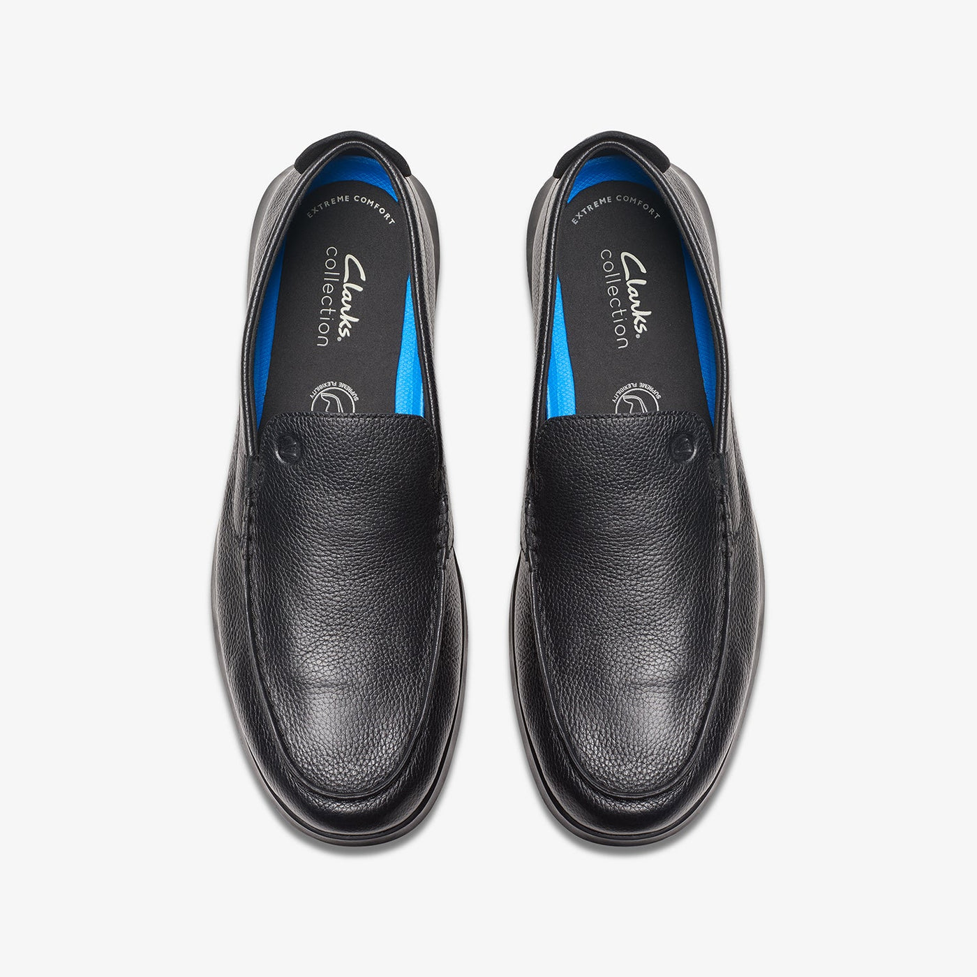 Mens - Flexway Step Black Leather