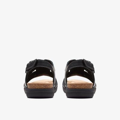 Womens - April Belle Black Leather