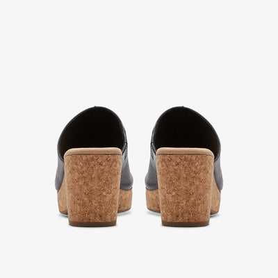 Womens - Giselle Orchid Black Leather