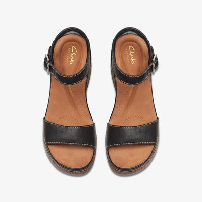 Womens - Kassanda Lily Black Leather