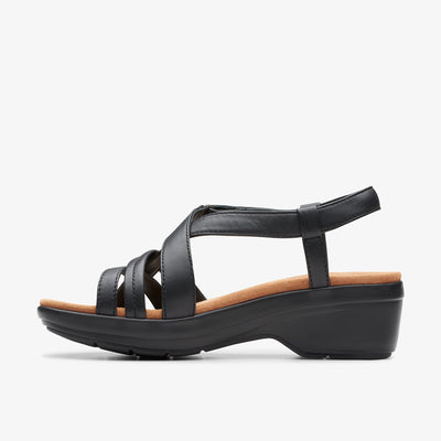 Womens - Tuleah May Black Leather
