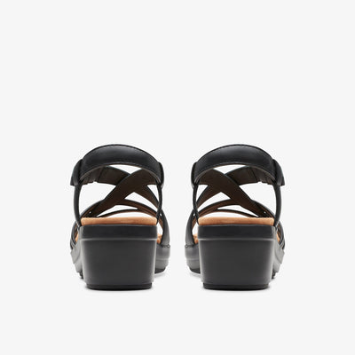Womens - Tuleah May Black Leather