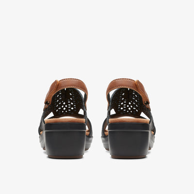Womens - Tuleah Sun Black Leather