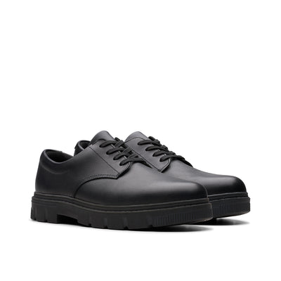 Boys - Lorcam Loop Youth Black Leather