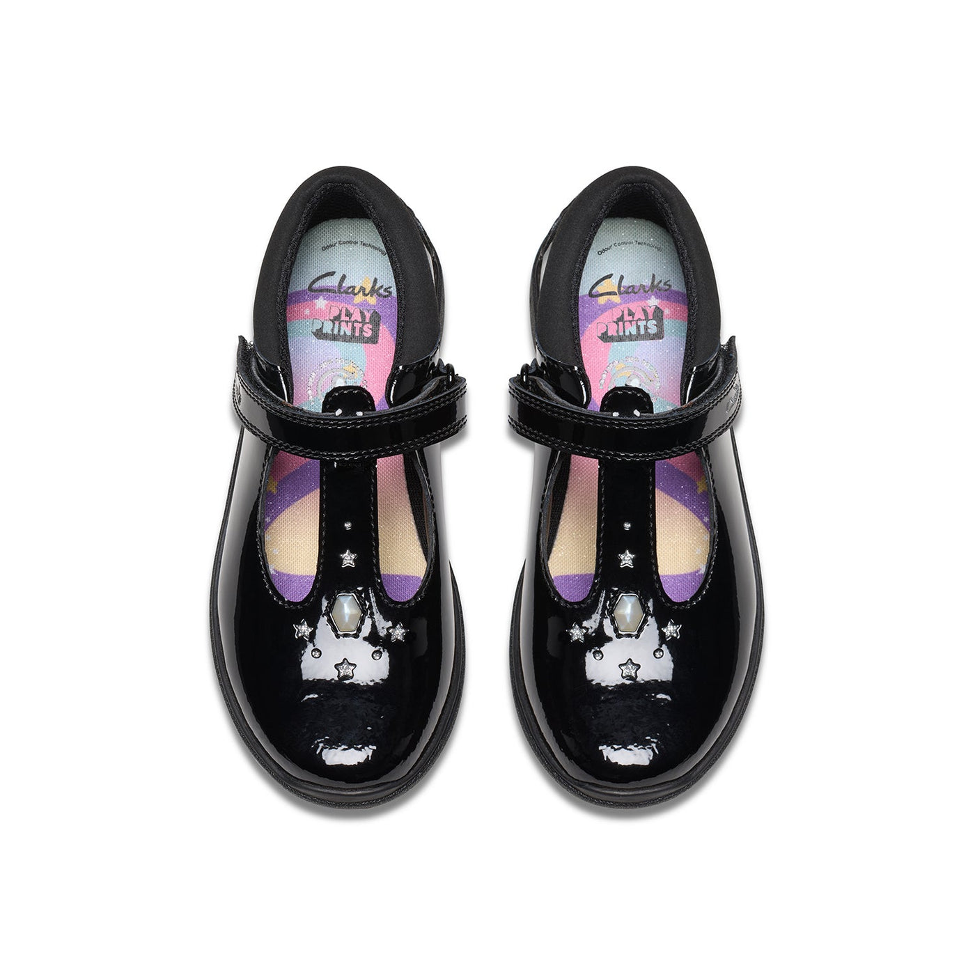 Girls - Relda Gem Kid. Black Pat