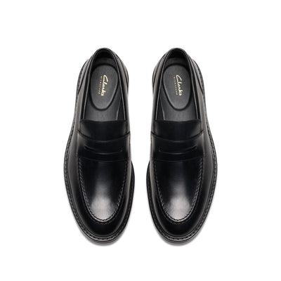 Mens - Aldwin Step Black Leather