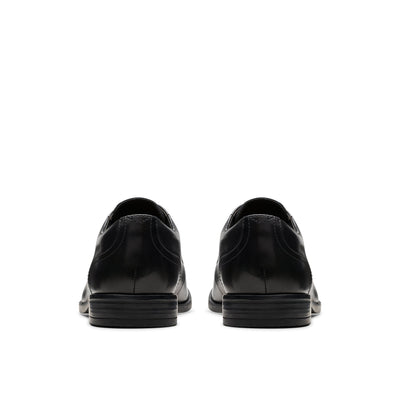 Mens - Brandon Lace Black Leather