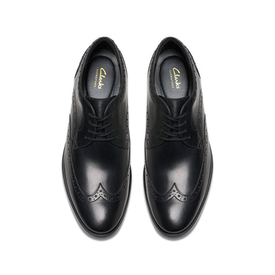 Mens - Brandon Limit Black Leather