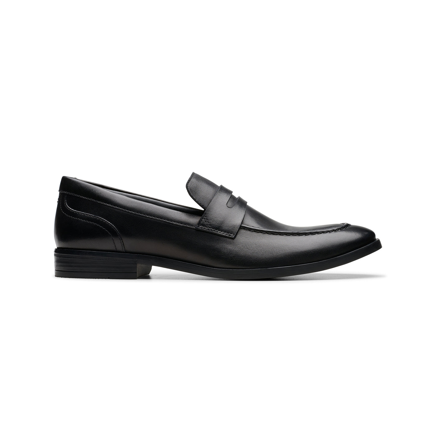 Mens - Brandon Step Black Leather