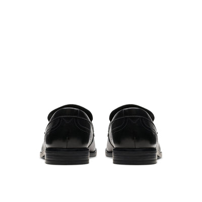 Mens - Brandon Step Black Leather