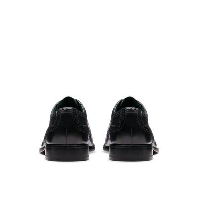 Mens - Craft James Tip Black Leather
