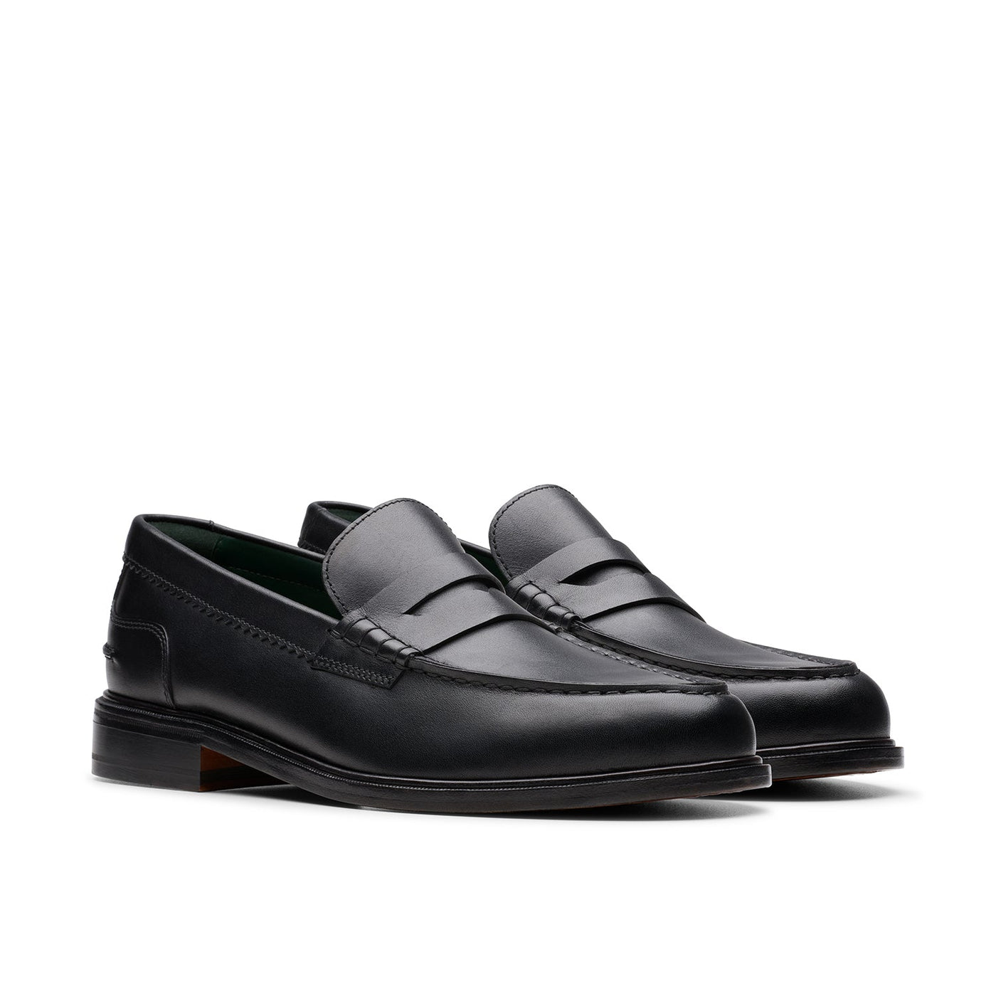 Mens - Craft James Lo Black Leather