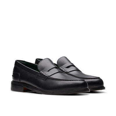 Mens - Craft James Lo Black Leather