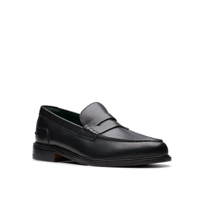 Mens - Craft James Lo Black Leather
