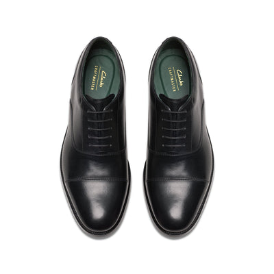Mens - Craft James Cap Black Leather