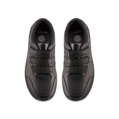 Boys - Daze Step 2 Youth Black Leather