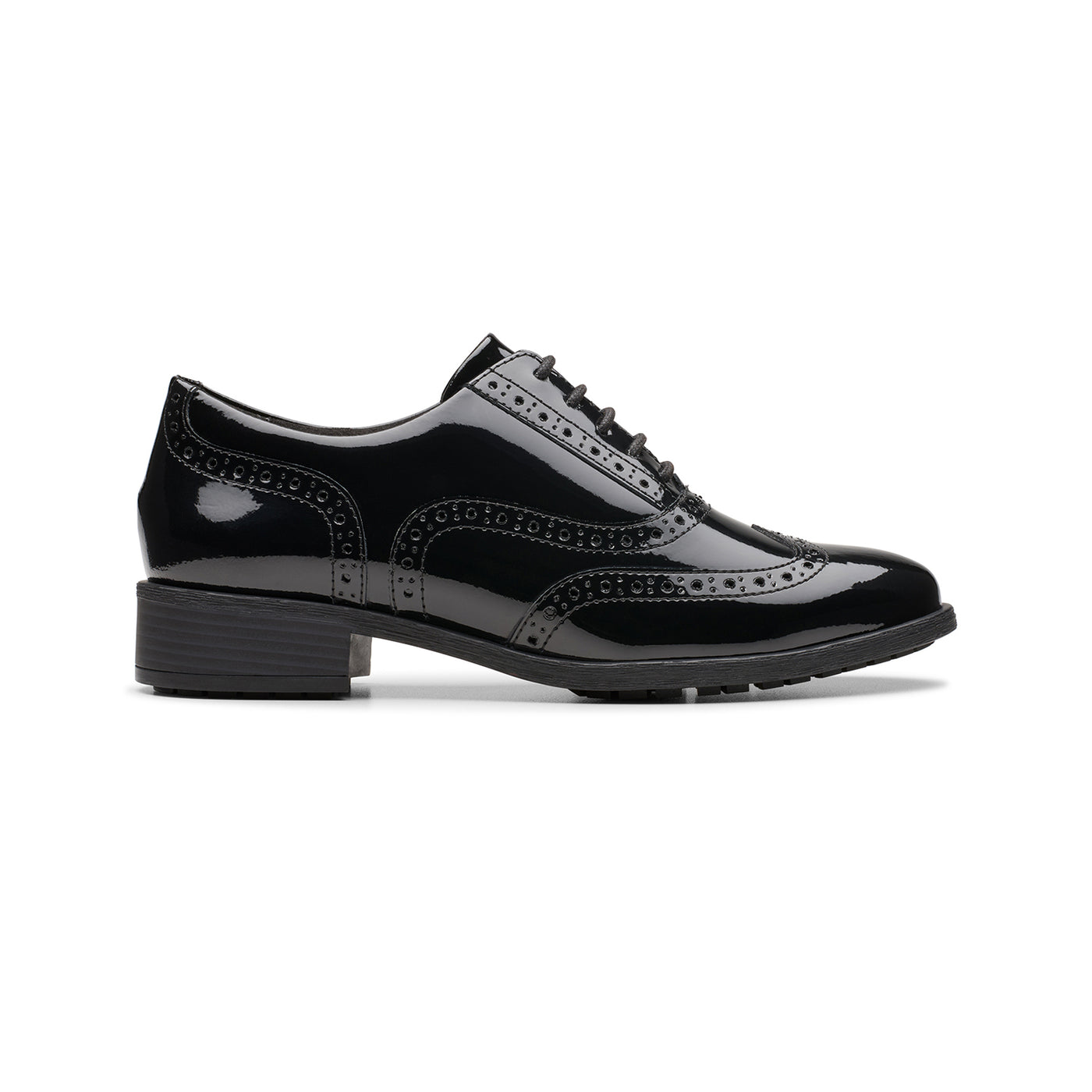 Womens Havisham Oak Black Patent