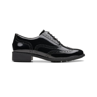 Womens Havisham Oak Black Patent