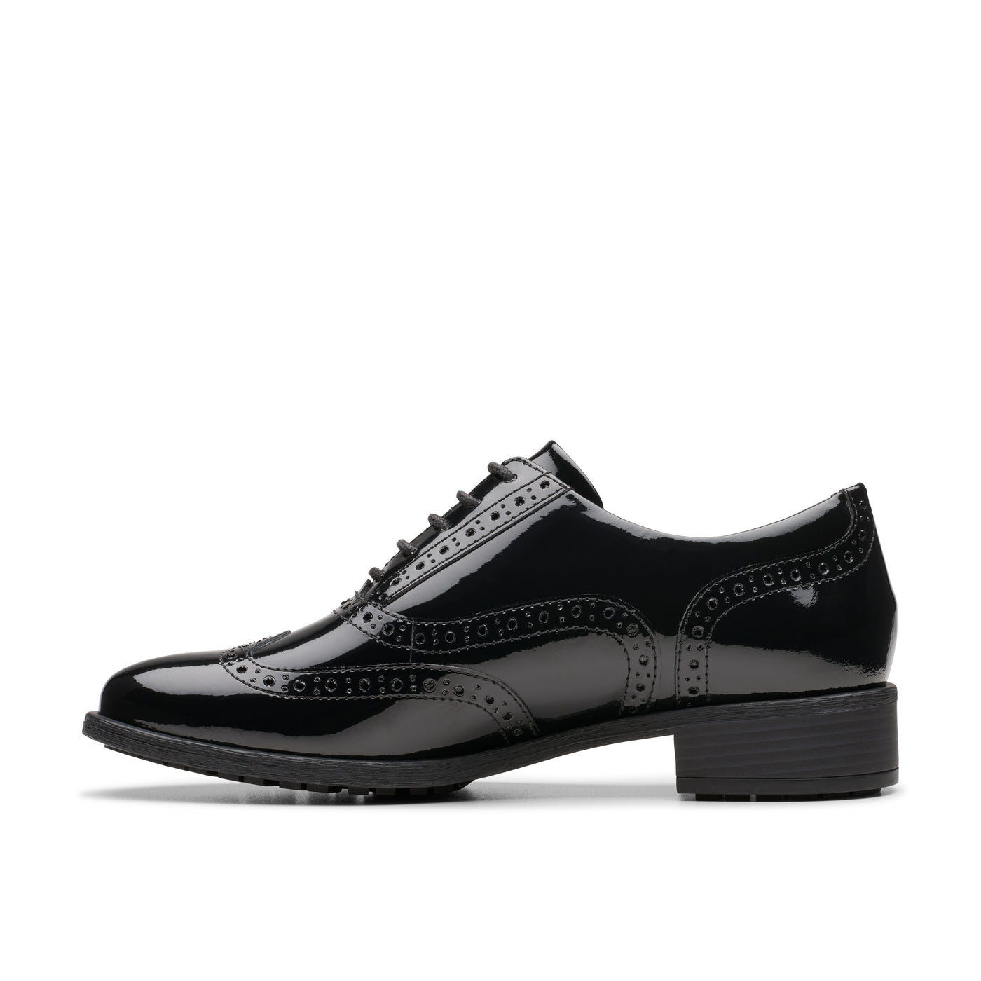 Womens Havisham Oak Black Patent