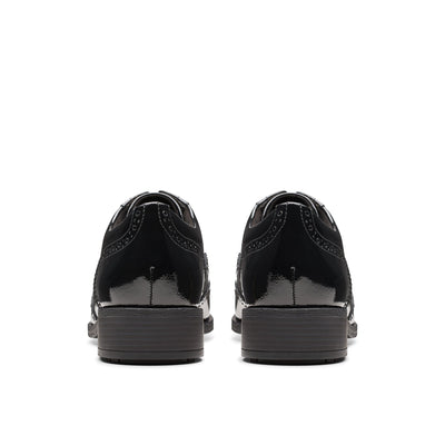 Womens Havisham Oak Black Patent